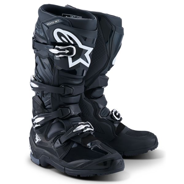 Motorcycle Boots Alpinestars Tech 7 Enduro Black Anthracite White