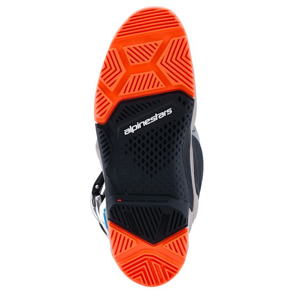 Alpinestars Tech 7 Enduro Black Warm Gray Orange Fluo