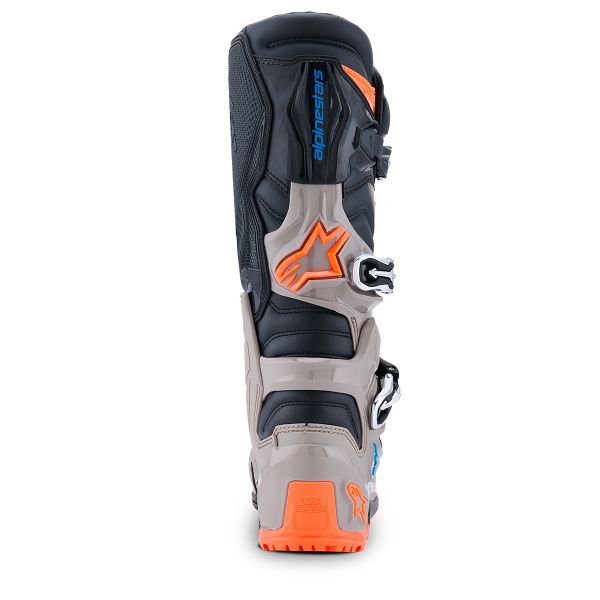 Alpinestars Tech 7 Enduro Black Warm Gray Orange Fluo
