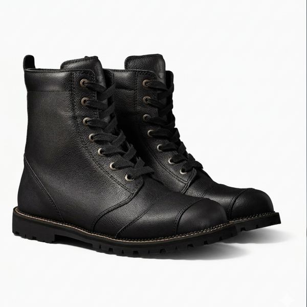 Motorcycle Boots Belstaff Resolve New Black