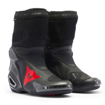 Motorcycle Boots Dainese Axial 2 Air Black Black Red Fluo Motorcycle Boots Dainese Axial 2 Air Black Black Red Fluo