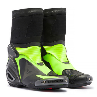 Motorcycle Boots Dainese Axial 2 Black Yellow Fluo Motorcycle Boots Dainese Axial 2 Black Yellow Fluo