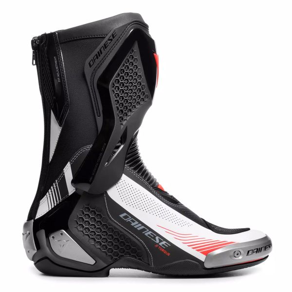 Dainese Torque 4 Air Black White Red Fluo