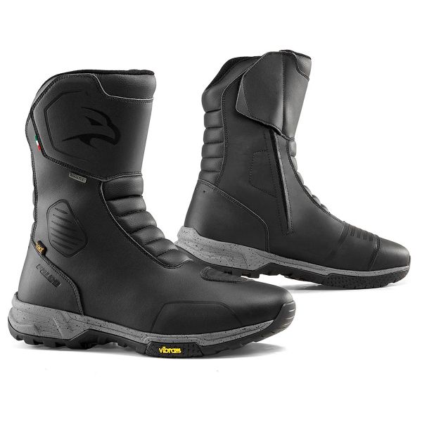 Motorcycle Boots Falco Warden Black