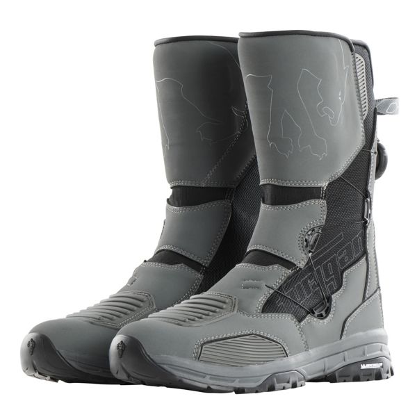 Motorcycle Boots Furygan Chattan D3O WP Michelin Grey Black Motorcycle Boots Furygan Chattan D3O WP Michelin Grey Black