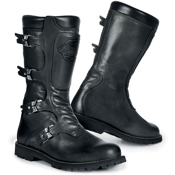 Motorcycle Boots Stylmartin Continental Black Motorcycle Boots Stylmartin Continental Black
