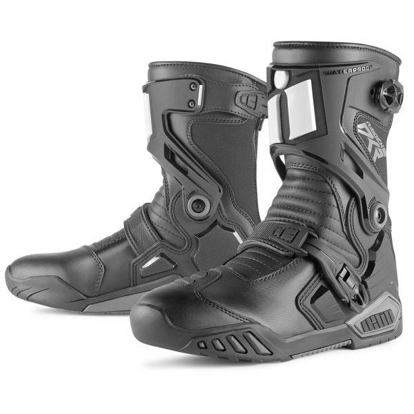 Motorcycle Boots ICON DKR Boot Black