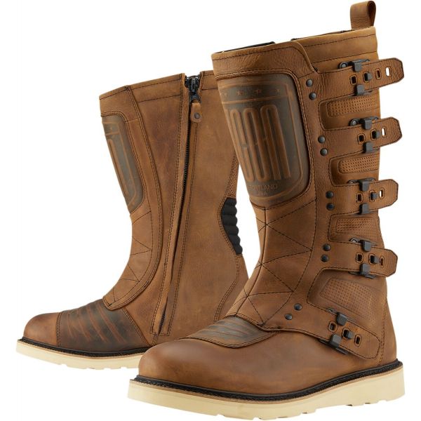 Motorcycle Boots ICON Elsinore 2 CE Brown Motorcycle Boots ICON Elsinore 2 CE Brown