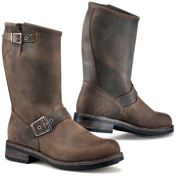 Motorcycle Boots TCX Heritage Retro Brown