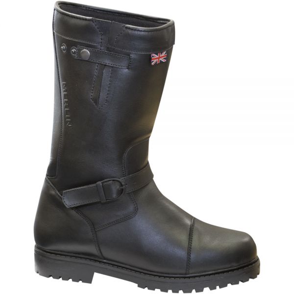 Motorcycle Boots Merlin Keele Black Boots Motorcycle Boots Merlin Keele Black Boots