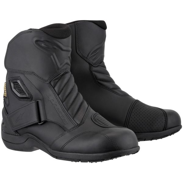 Motorcycle Boots Alpinestars New Land Gore-Tex Black