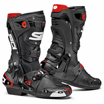 Motorcycle Boots SIDI Rex Black Black Motorcycle Boots SIDI Rex Black Black