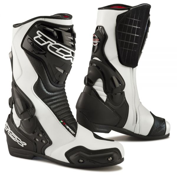 Motorcycle Boots TCX S-Speed White Black