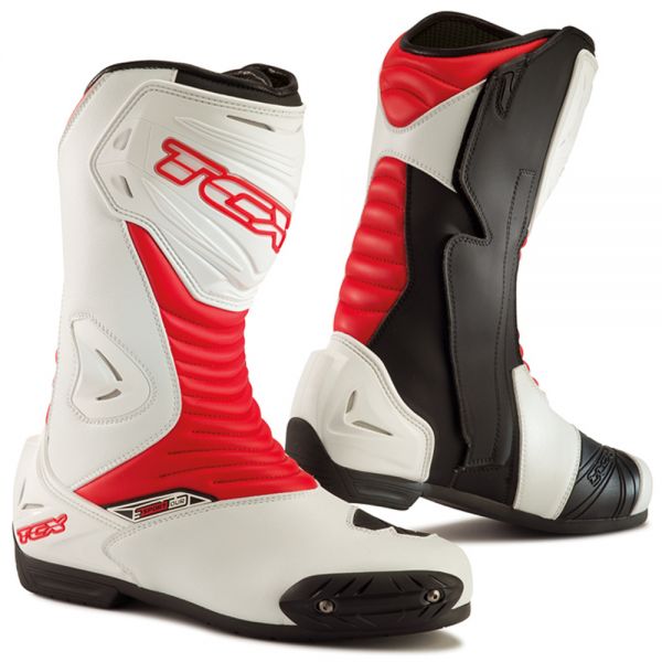Motorcycle Boots TCX S-Sportour Evo Red White