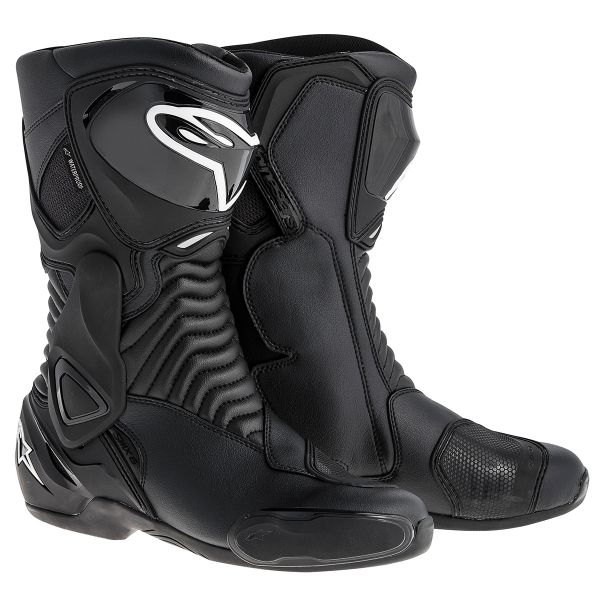 Motorcycle Boots Alpinestars SMX 6 Waterproof Black