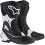 Motorcycle Boots Alpinestars SMX S Black White