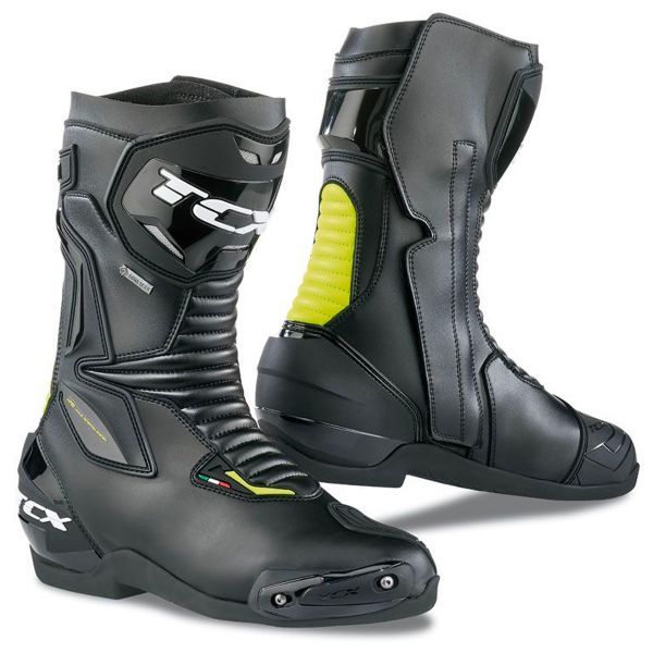 Motorcycle Boots TCX SP-Master Gore-Tex Black Yellow