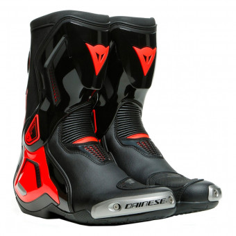 Motorcycle Boots Dainese Torque 3 Out Black Fluo Red Motorcycle Boots Dainese Torque 3 Out Black Fluo Red