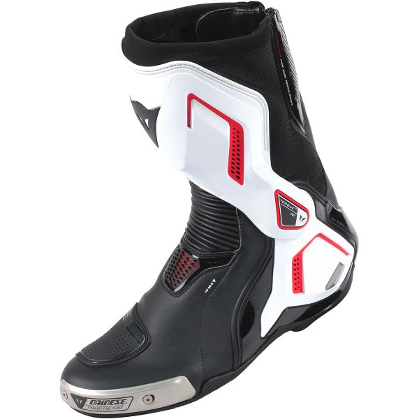 Motorcycle Boots Dainese Torque D1 Air Black White Red