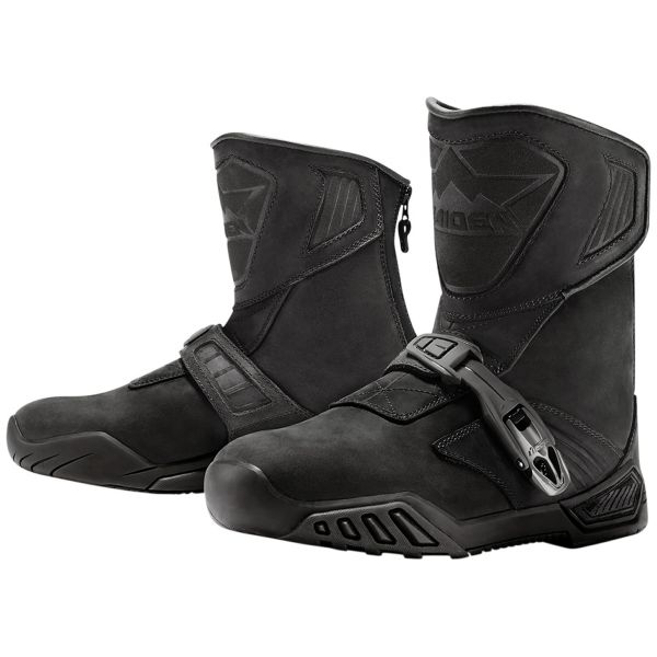 Motorcycle Boots ICON Treadwell Waterproof Stealth