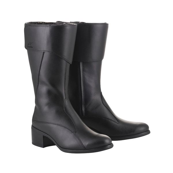 Motorcycle Boots Alpinestars Vika V2 Drystar Black