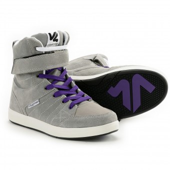 Motorcycle Shoes V'Quattro Milano Sunday Ride Grey