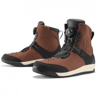 Motorcycle Shoes ICON Patrol 2 Brown