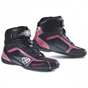 Motorcycle Trainers Ixon Assault Lady Black Pink