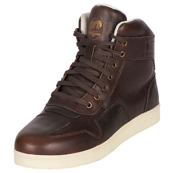 Motorcycle Shoes Furygan Austin D3O Waterproof Brown