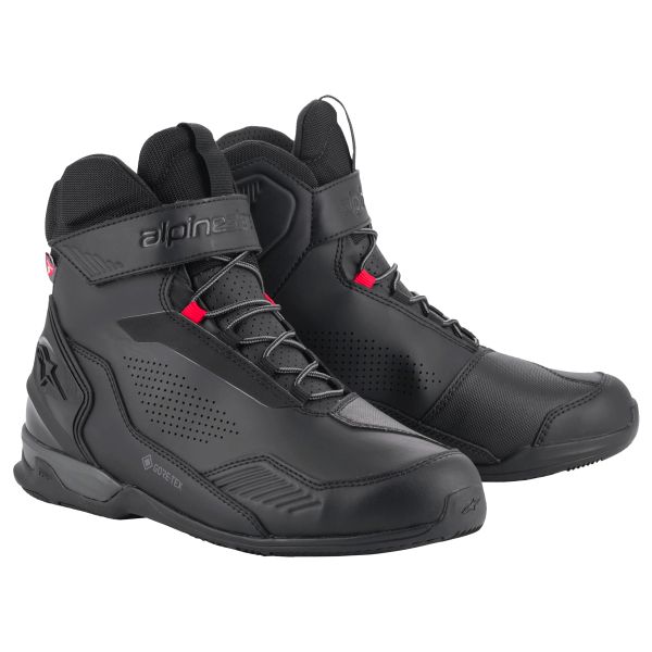 Motorcycle Shoes Alpinestars Austral GTX Black Dark Gray