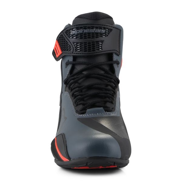 Alpinestars Faster 4 Black Gray Red Fluo