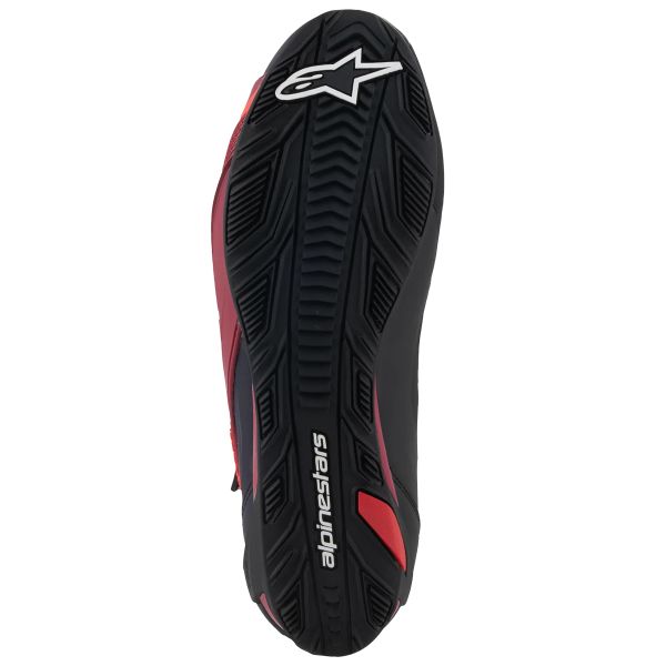 Alpinestars Faster 4 Black White Dark Red