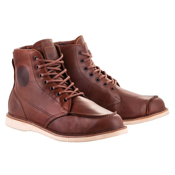 Motorcycle Shoes Alpinestars Monty V2 Brown