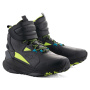 Motorcycle Shoes Alpinestars Speedstreet Black Lime Blue Ocean