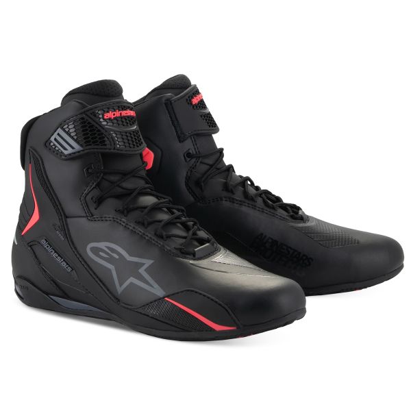 Motorcycle Shoes Alpinestars Stella Faster 4 Black Diva Pink Motorcycle Shoes Alpinestars Stella Faster 4 Black Diva Pink