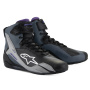 Motorcycle Shoes Alpinestars Stella Faster 4 Black Gray Purple