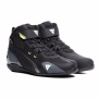 Motorcycle Shoes Dainese Herian D-WP Black White Yellow Fluo