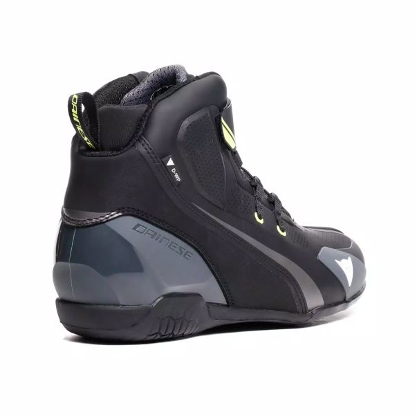 Dainese Herian D-WP Black White Yellow Fluo