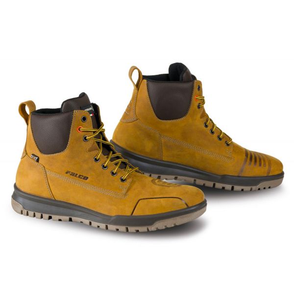 Motocycle shoes Falco Patrol D3O Camel Brown at the best price