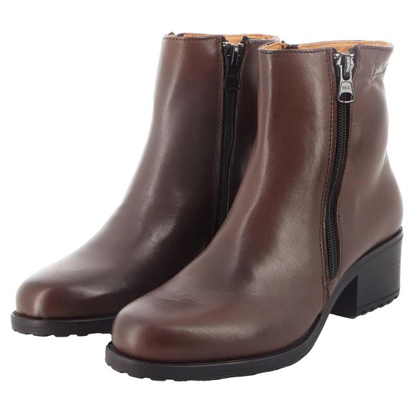 Motorcycle Shoes Helstons Charline Leather Brown Motorcycle Shoes Helstons Charline Leather Brown