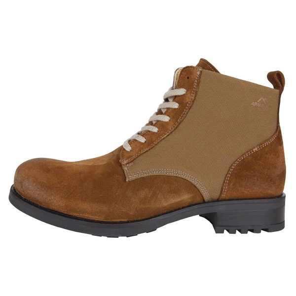 Motocycle shoes Helstons Deville Leather Tobaco Suede ready to