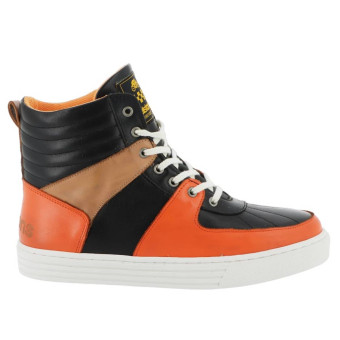 Helstons Run Black Orange Beige