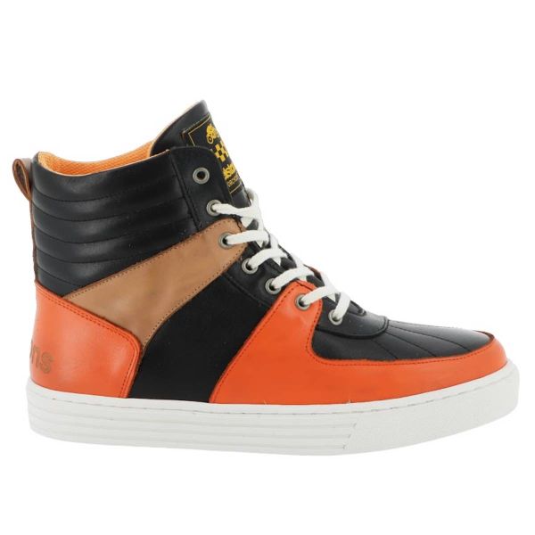 Helstons Run Black Orange Beige