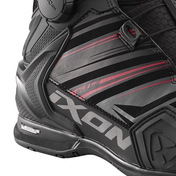 Ixon Bull 2 WP Ultra Black Anthracite Red