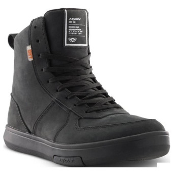 Motorcycle Shoes Ixon Ghost WP Black Motorcycle Shoes Ixon Ghost WP Black