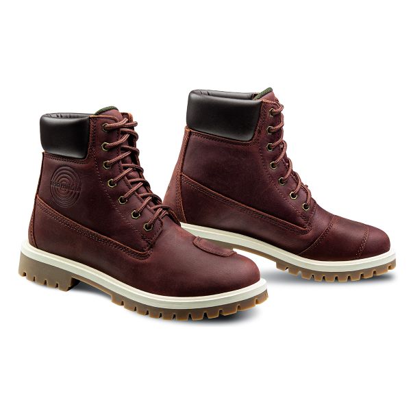 Motorcycle Shoes Ixon Mud WP Lady Burgundy