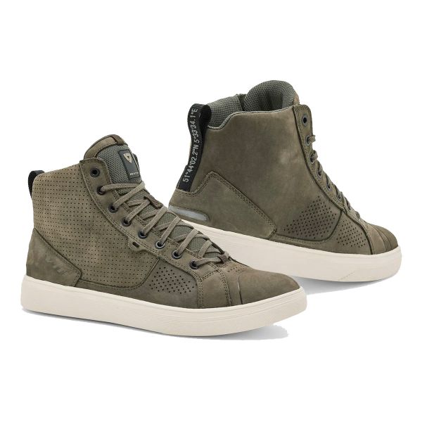 Motorcycle Shoes REV'IT Arrow Olive Green White