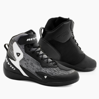 Motorcycle Shoes REV'IT G-Force 2 Air Black Grey Motorcycle Shoes REV'IT G-Force 2 Air Black Grey