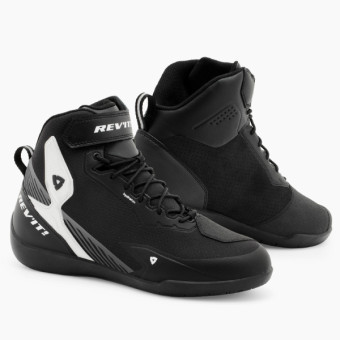 Motorcycle Shoes REV'IT G-Force 2 H2O Black White Motorcycle Shoes REV'IT G-Force 2 H2O Black White