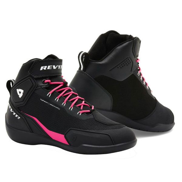 Motorcycle Shoes REV'IT G Force H2O Ladies Black Pink